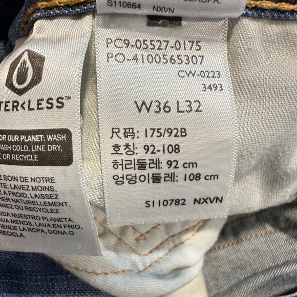 Levi's 527 Slim Bootcut Jeans Mens 36x31 (measured) Blue Medium Wash Denim - Picture 4 of 11